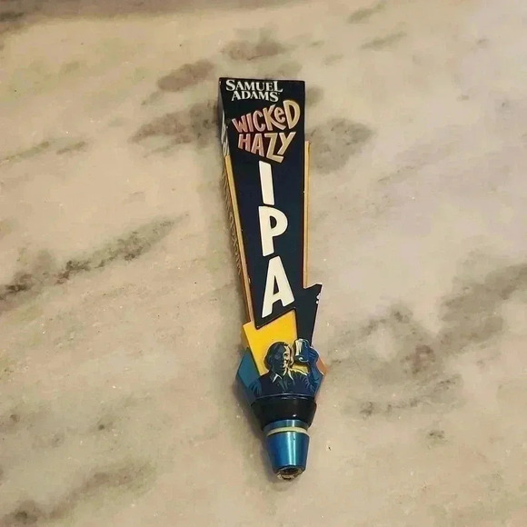 Samuel Adam's Wicked Hazy Ipa Beer handle tap - Picture 1 of 6